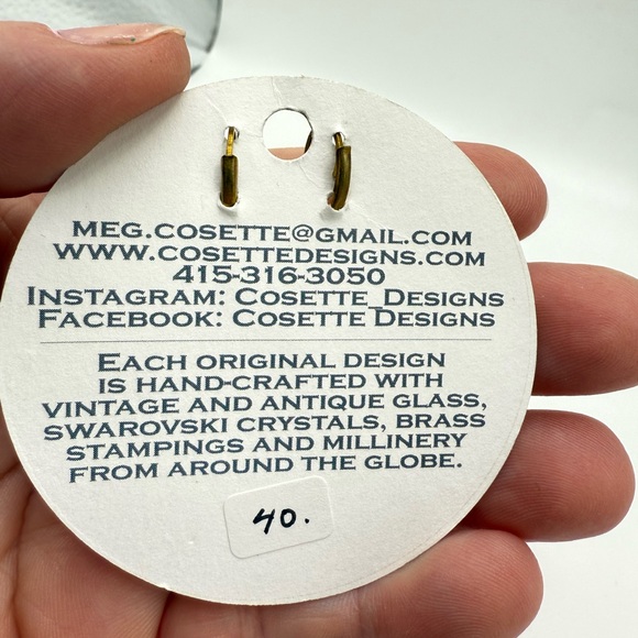 Cosette earrings - Picture 2 of 2